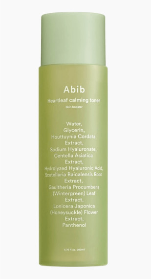 Abib Heartleaf Calming Toner Skin Booster